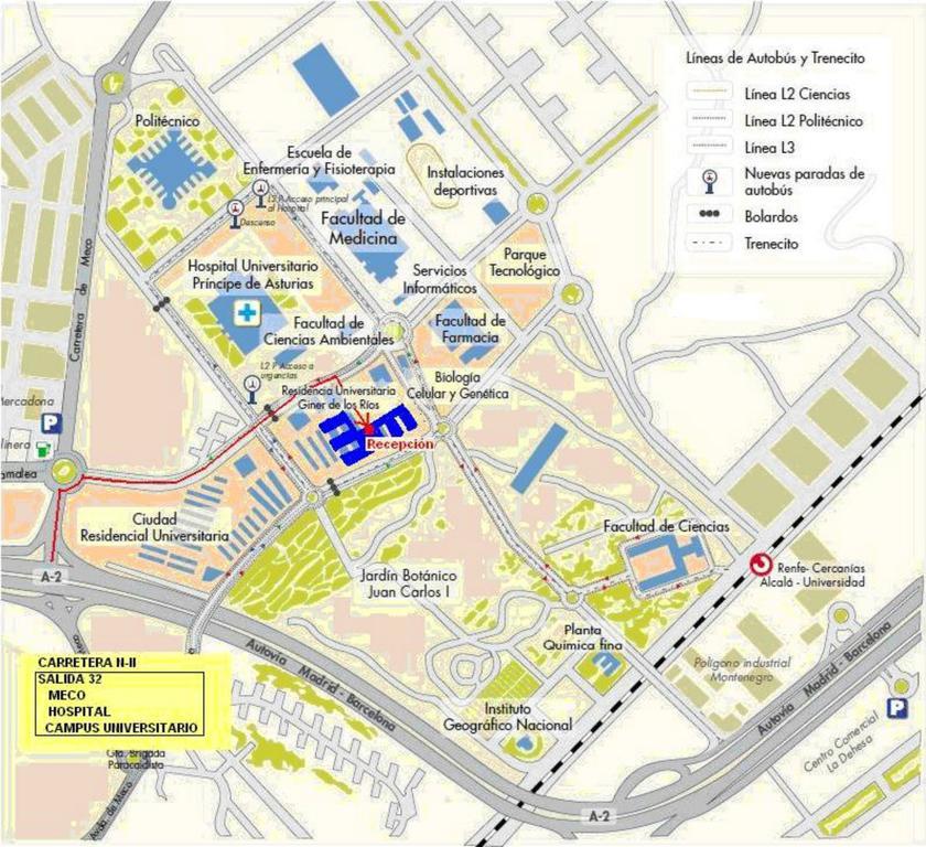 Residencia Universitaria Resa Giner De Los Rios Алькала-де-Энарес Экстерьер фото